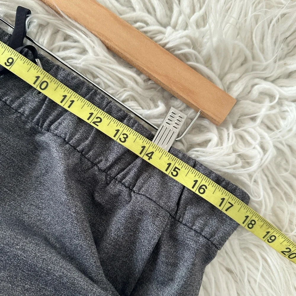 Lululemon On The Fly Heathered Gray Drawstring Waist Pants Ladies Size‎ 12